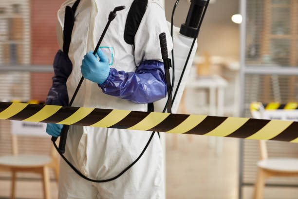 Professional Biohazard Cleanup technician working in Kiowa, CO
